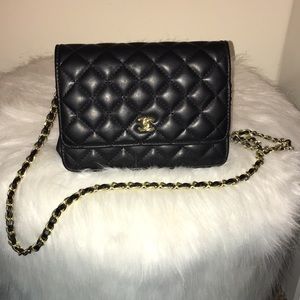 Quilted evening bag
